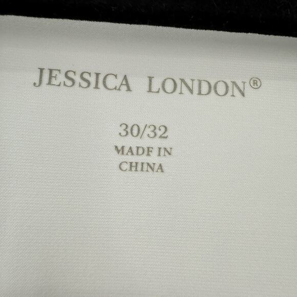 Jessica London Lace Short Sleeve Tee Plus size 30/32 White Short Sleeves - Picture 4 of 9